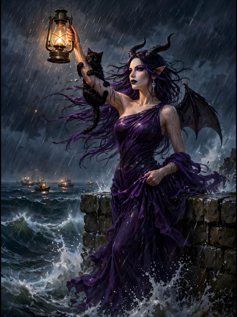 The Night Onyx Kept the Lamp, Sweet Dreams, Chapter 10, original dark fantasy artwork from The Succubus Saga by Merci Web Design Studio